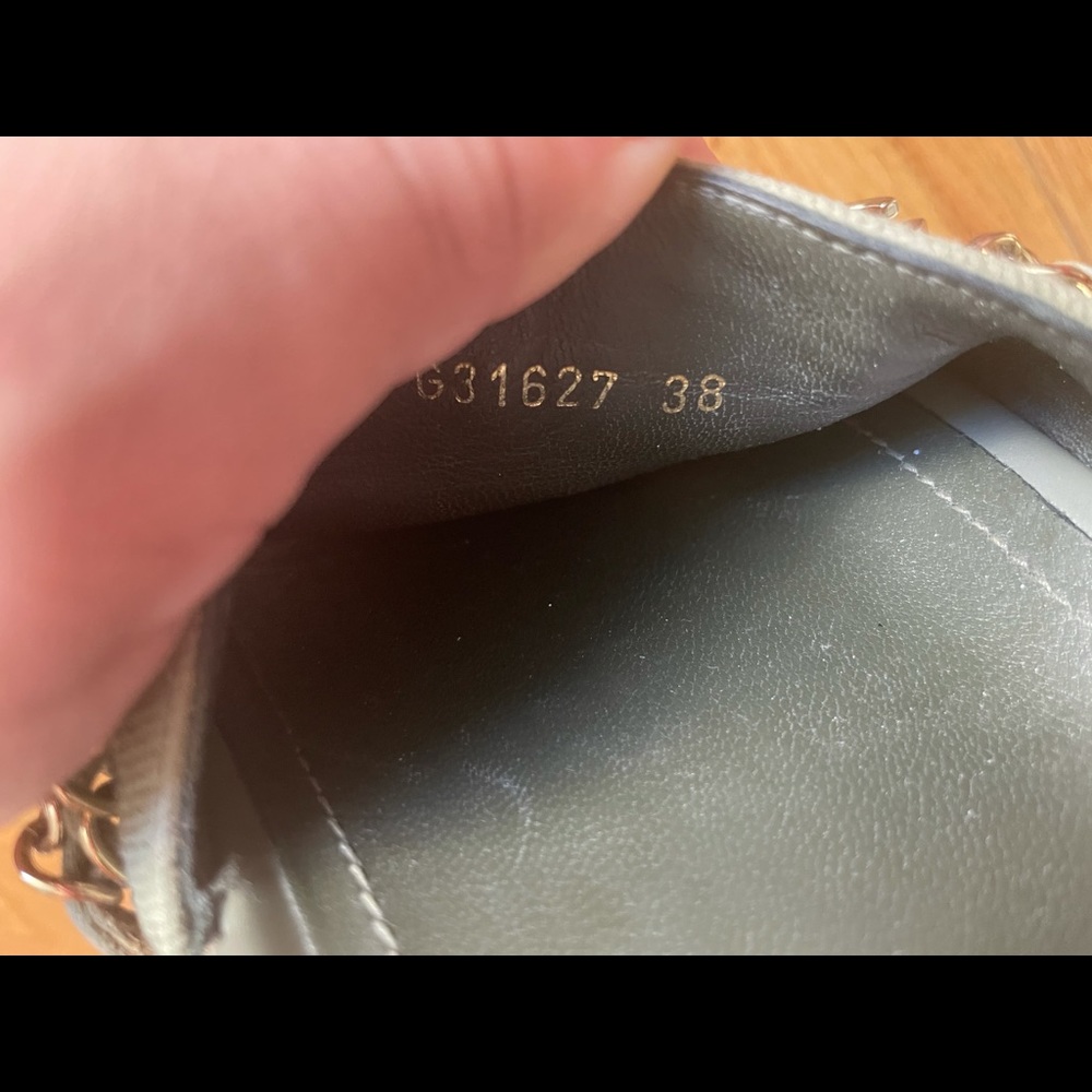 Chanel tropiconic chain slide. Khaki canvas size 37. - Picture 3 of 4